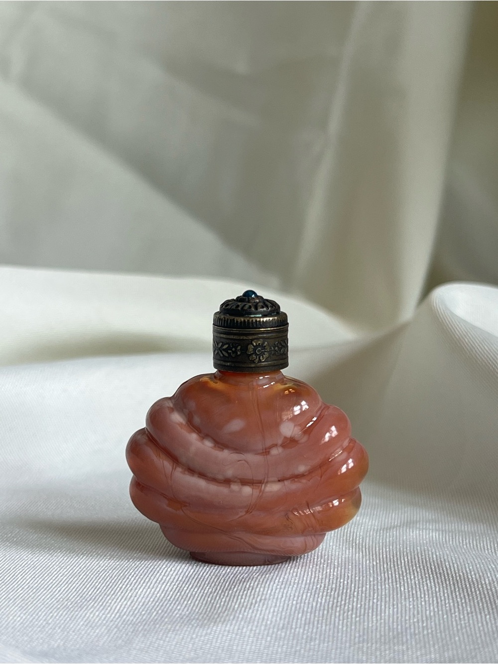 Mini Vintage Glass Perfume Bottle